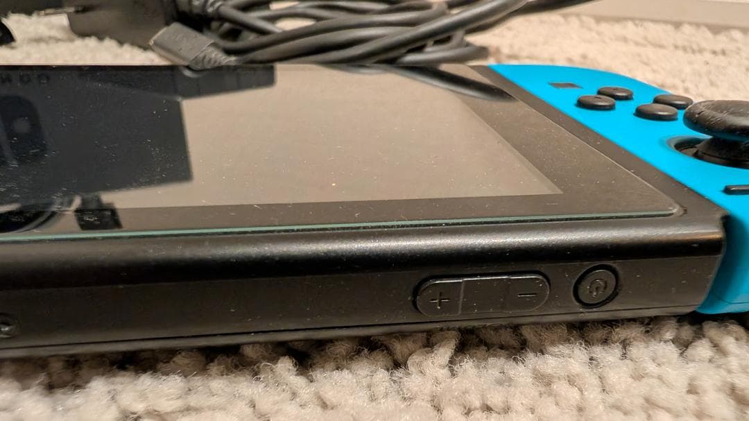 【美品】Nintendo Switch 本体 ネオン 付属品完備 画面傷なし