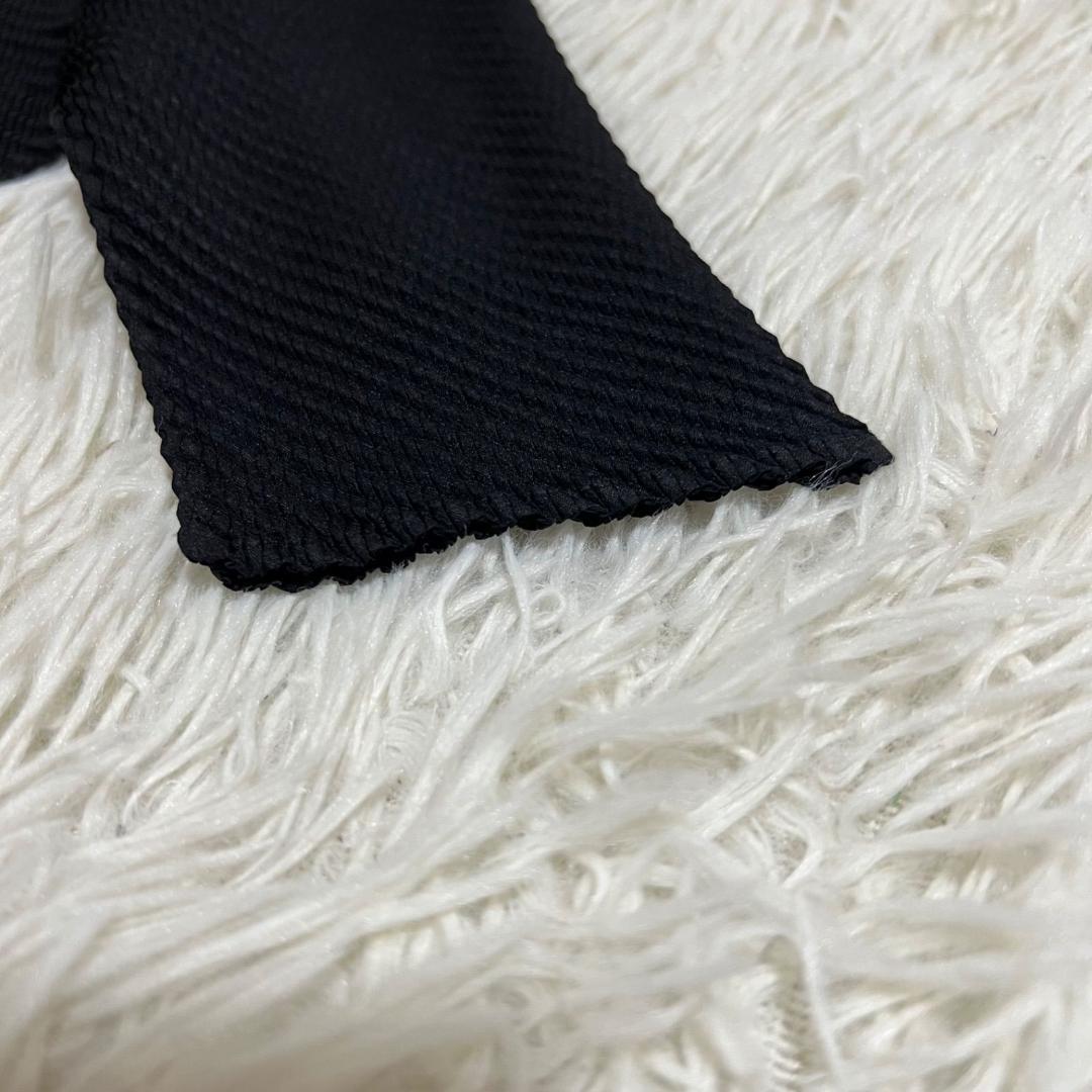 美品✨イッセイミヤケ 半袖ハイネックカットソー 半袖 黒 ブラック サイズM