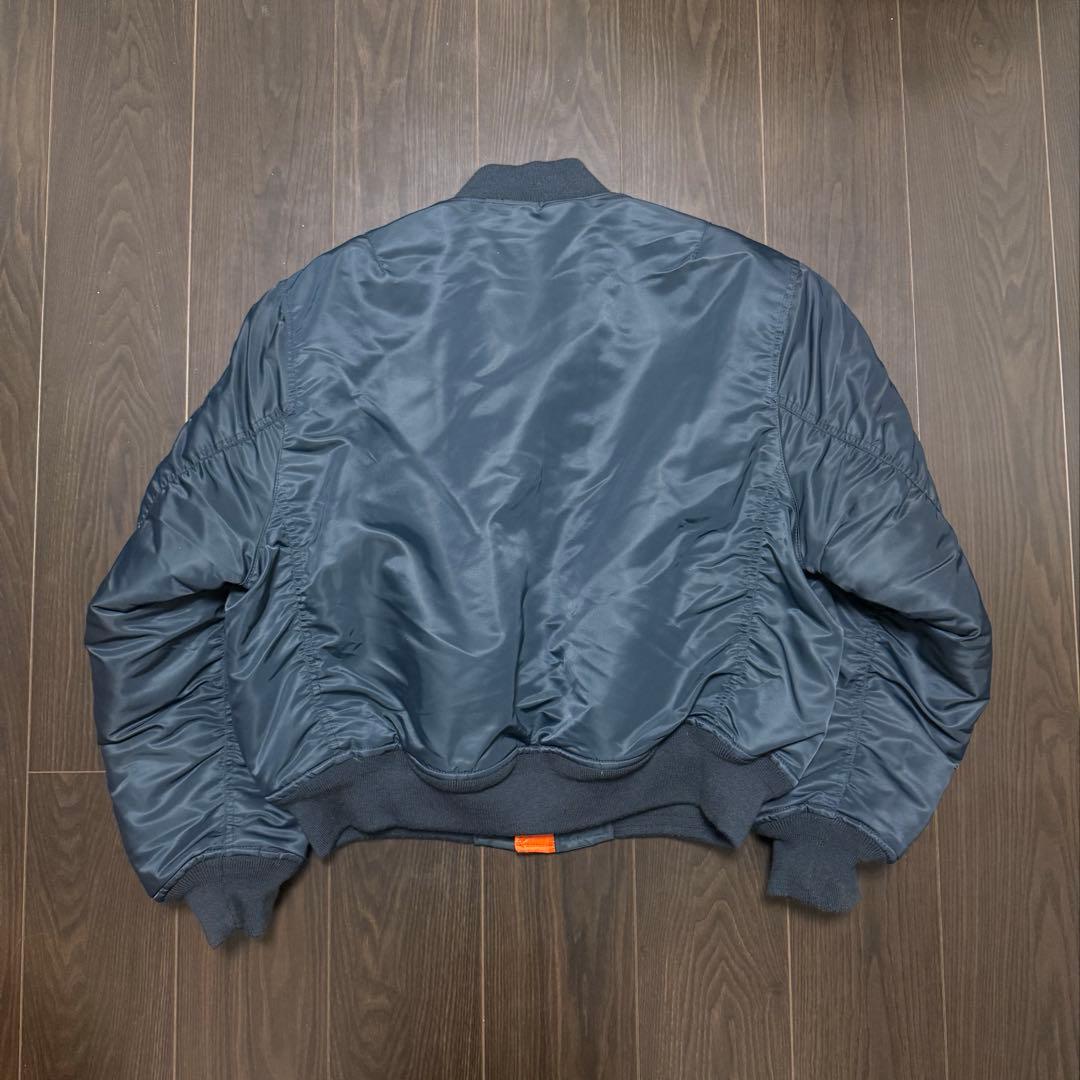 Schott 日本未発売　ma-1 navy ma1 ネイビー　ショット