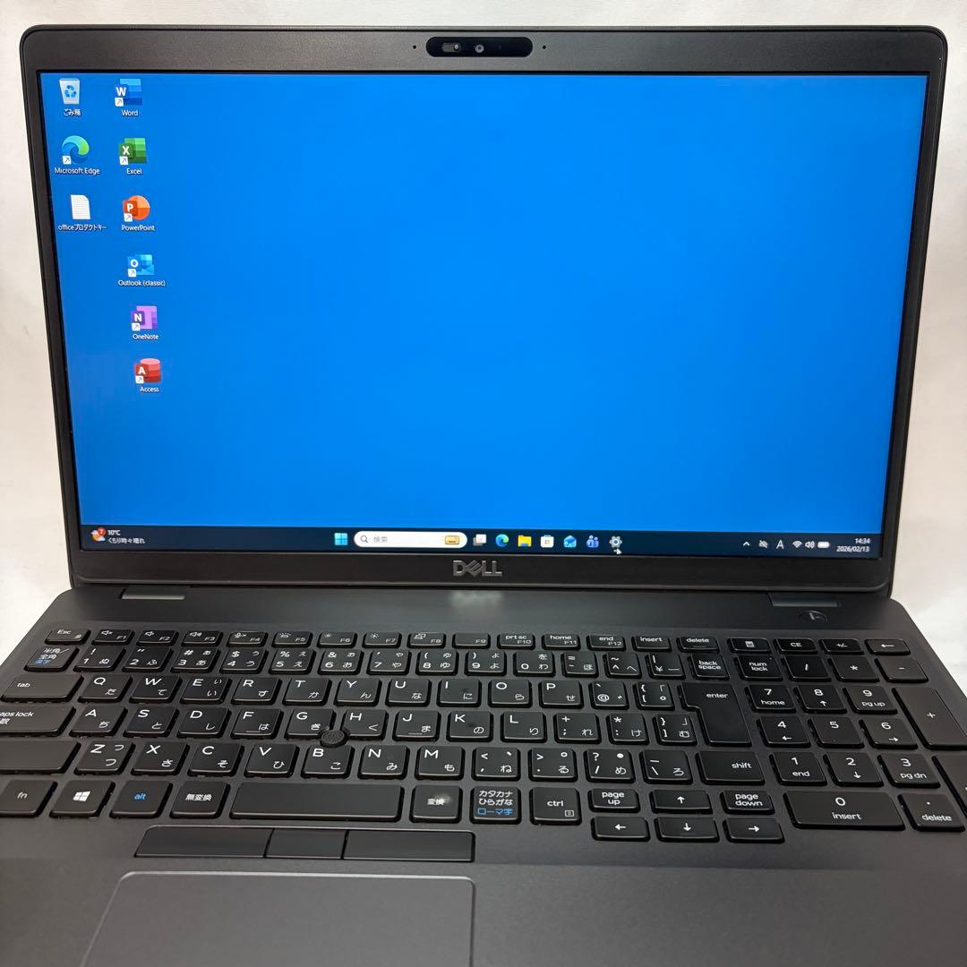 美品 Latitude 5501 i7 16GB 512GB 15.6型 FHD