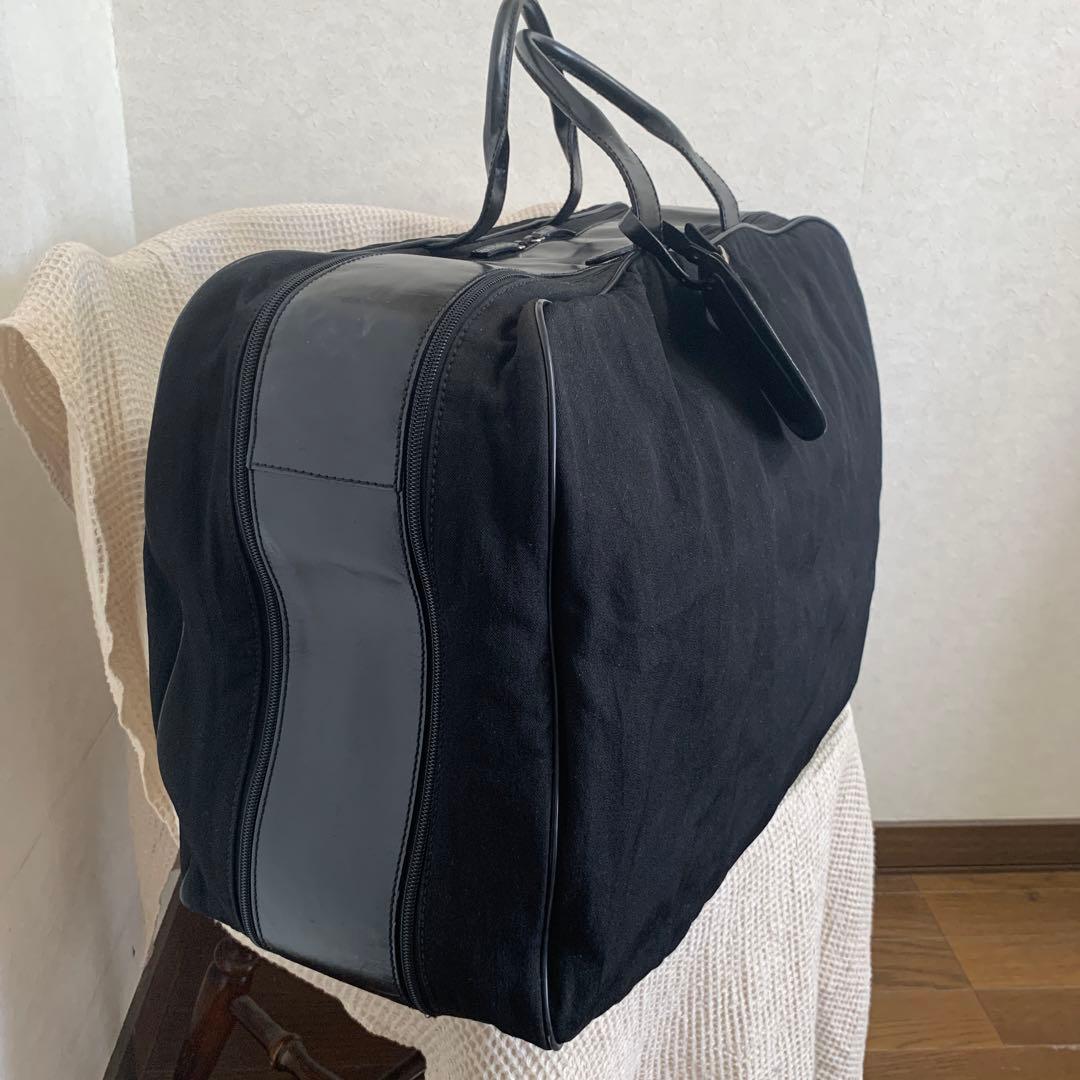 ◇ GUCCI グッチ ボストンバッグ トラベルバッグ キャンバス×レザー ◇