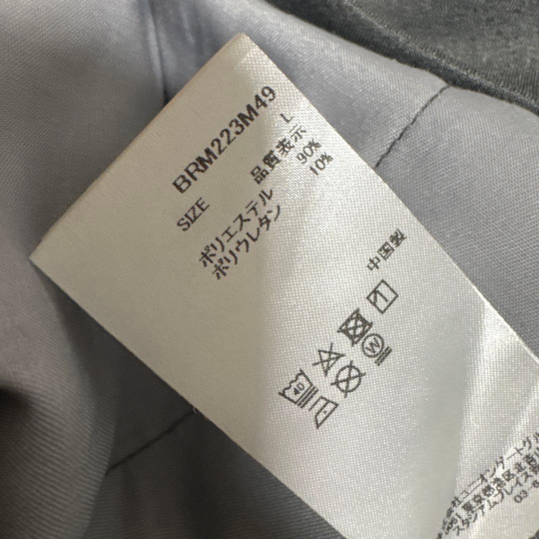 美品　ブリーフィング ジップパーカー　Lサイズ　グレー　XL