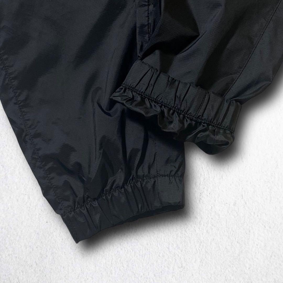 XL ナイキ NIKE ビッグロゴ ナイロン セットアップ 上下セット 黒