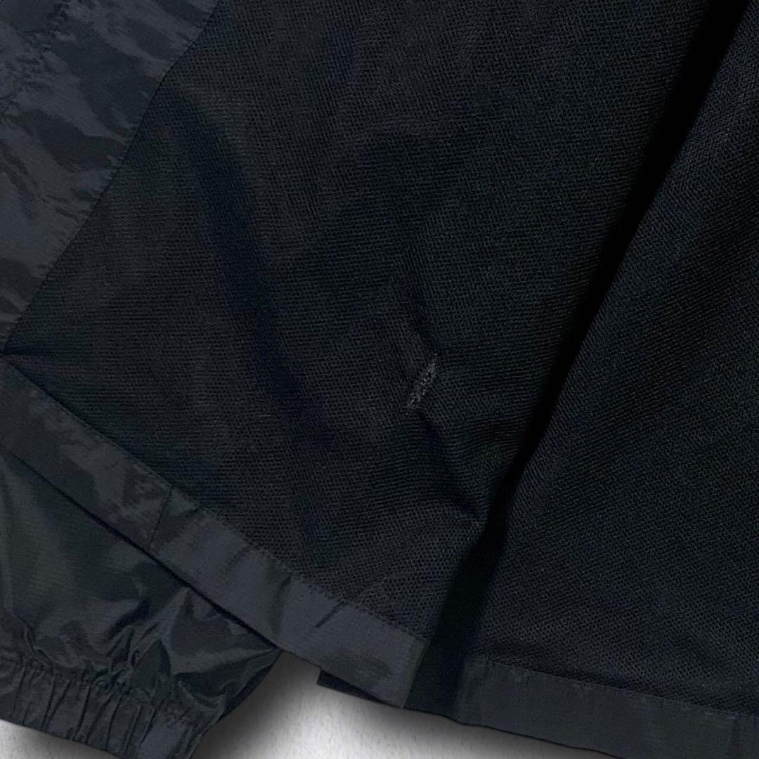 XL ナイキ NIKE ビッグロゴ ナイロン セットアップ 上下セット 黒