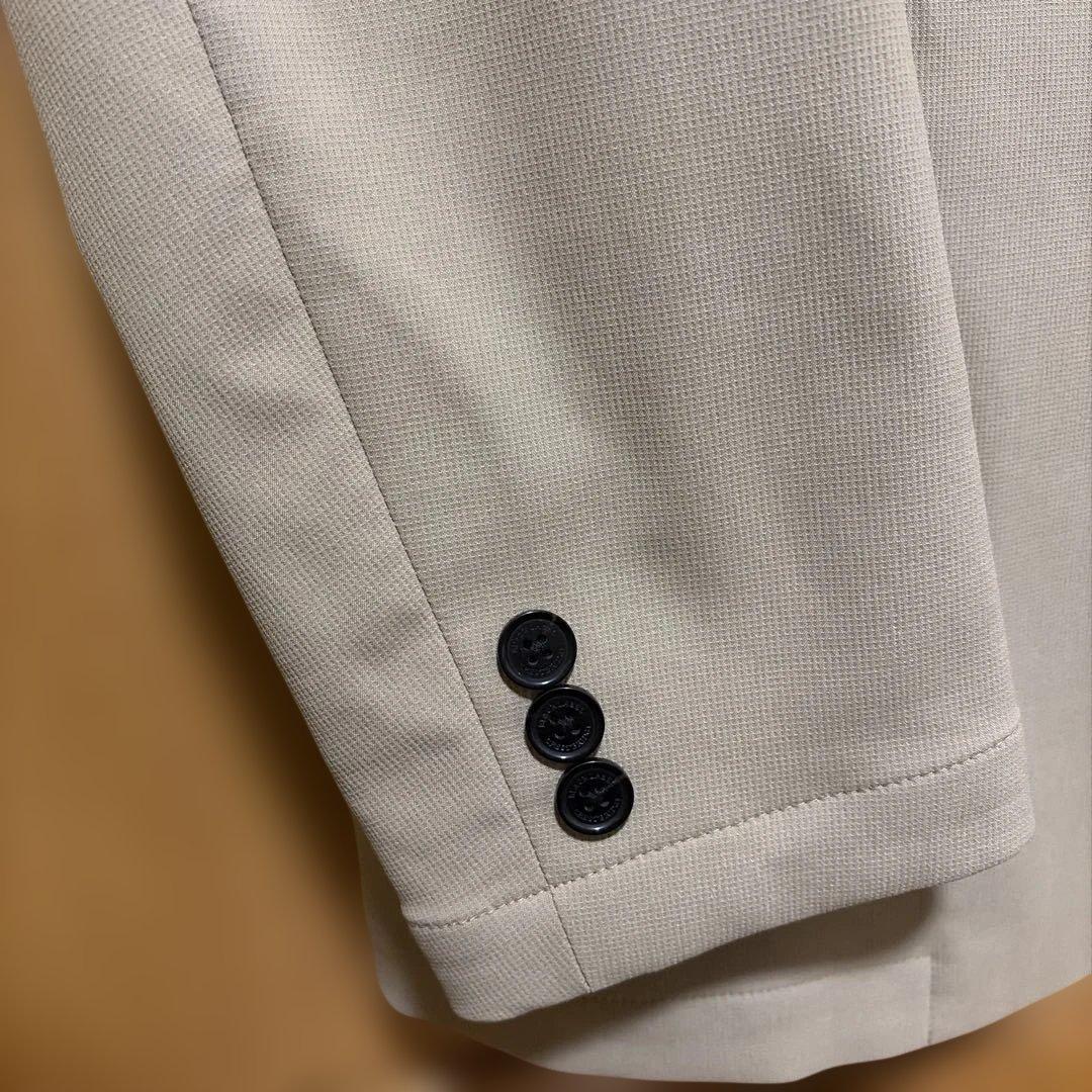 【美品】BLACK LABEL ベージュ テーラードジャケット Lサイズ