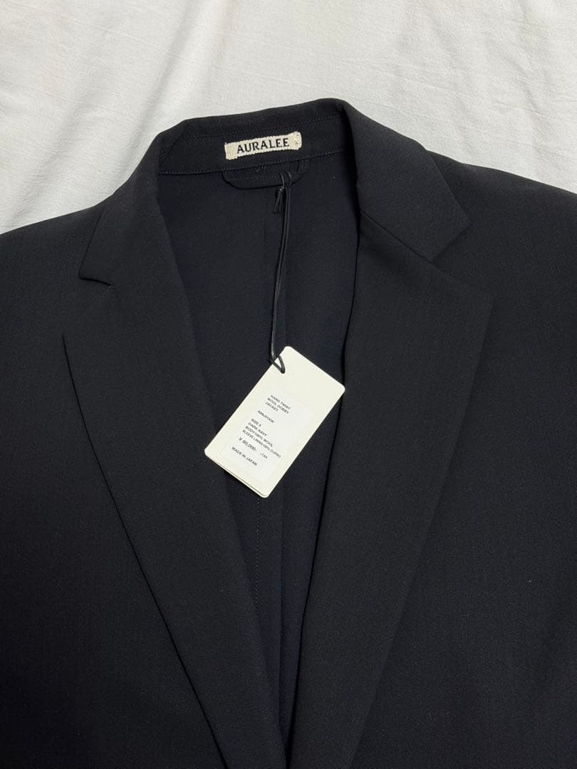 ジャケット・アウター [3] 19SS AURALEE WOOL DOBBY JACKET