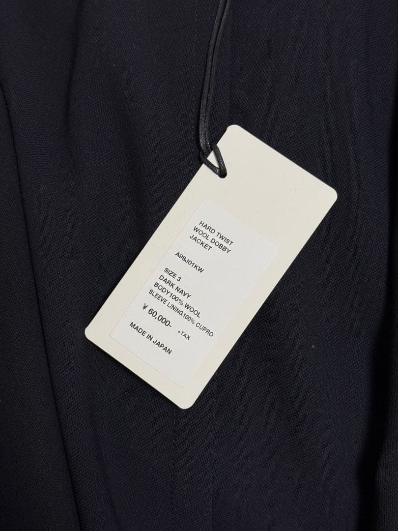 ジャケット・アウター [3] 19SS AURALEE WOOL DOBBY JACKET