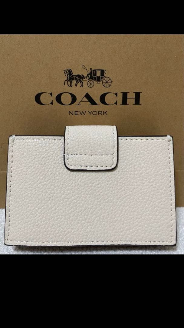 これ以上のお値下げ無し 新品未使用品レアCOACH 名刺入れ・カードケース