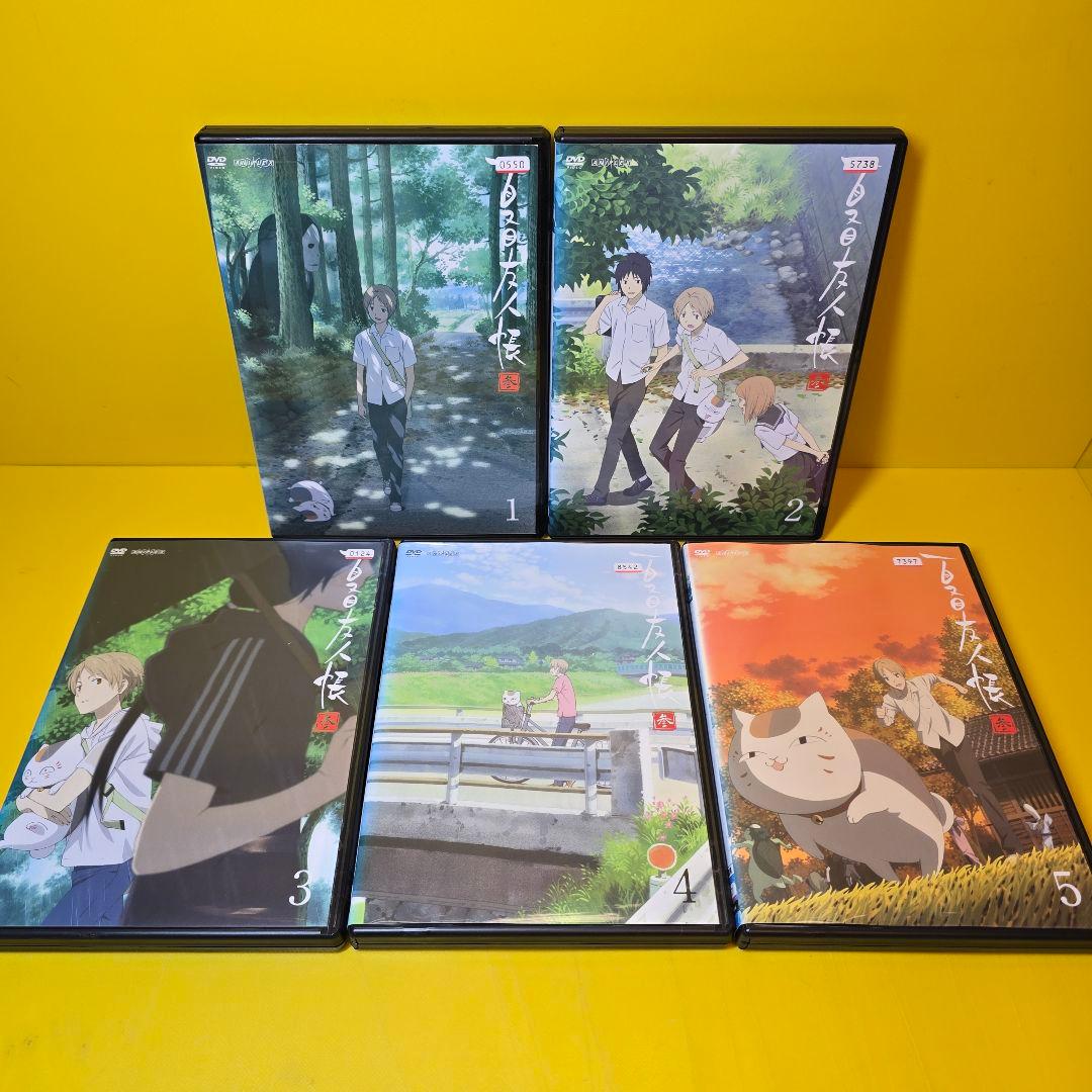 ※新品ケース交換済み　夏目友人帳【1期～6期+3作品】DVD 全33巻セット