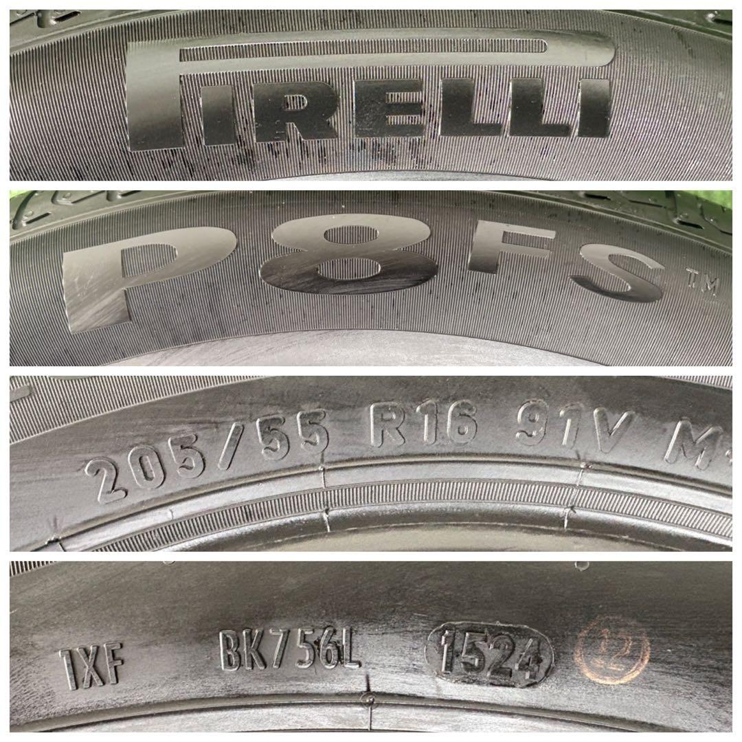 F154 - Pirelli P8 FS 205/55R16 91V 2024年