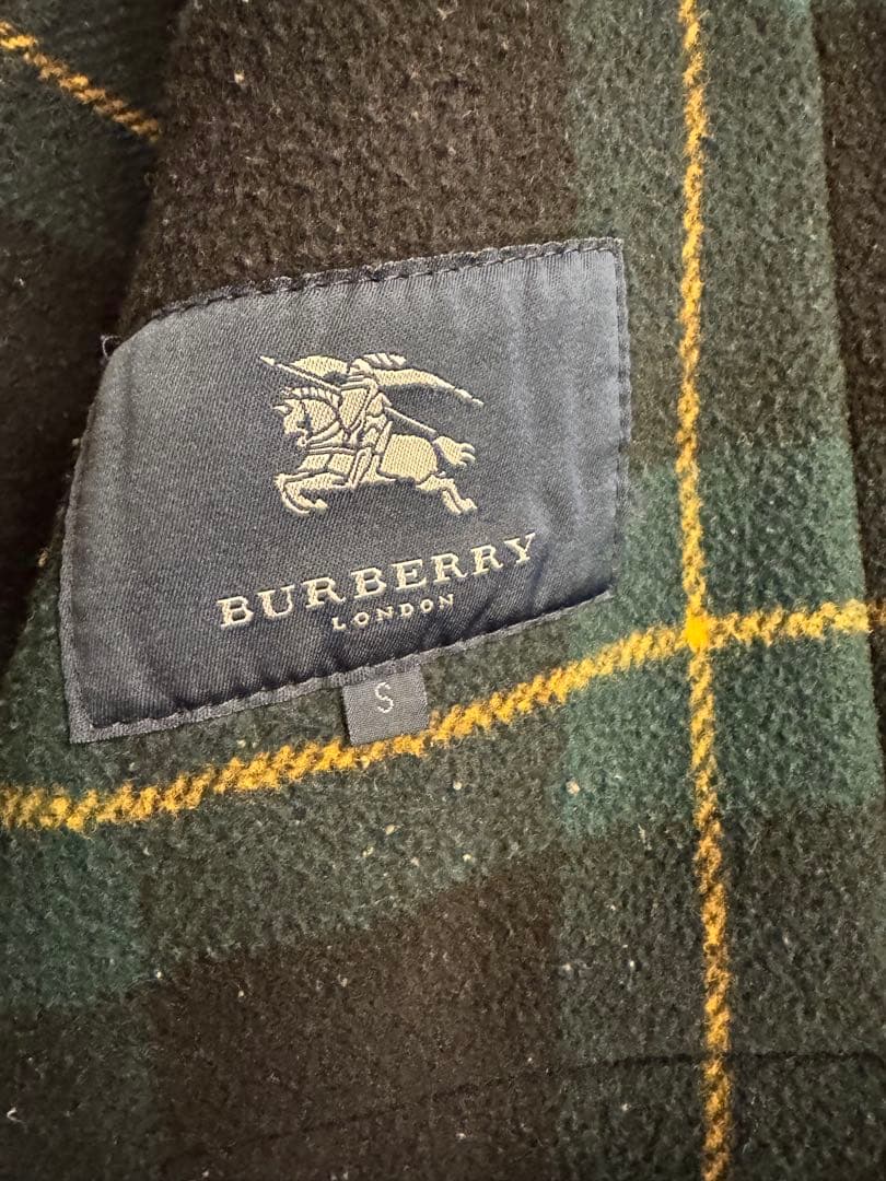 Burberry ダッフルコート ネイビー S