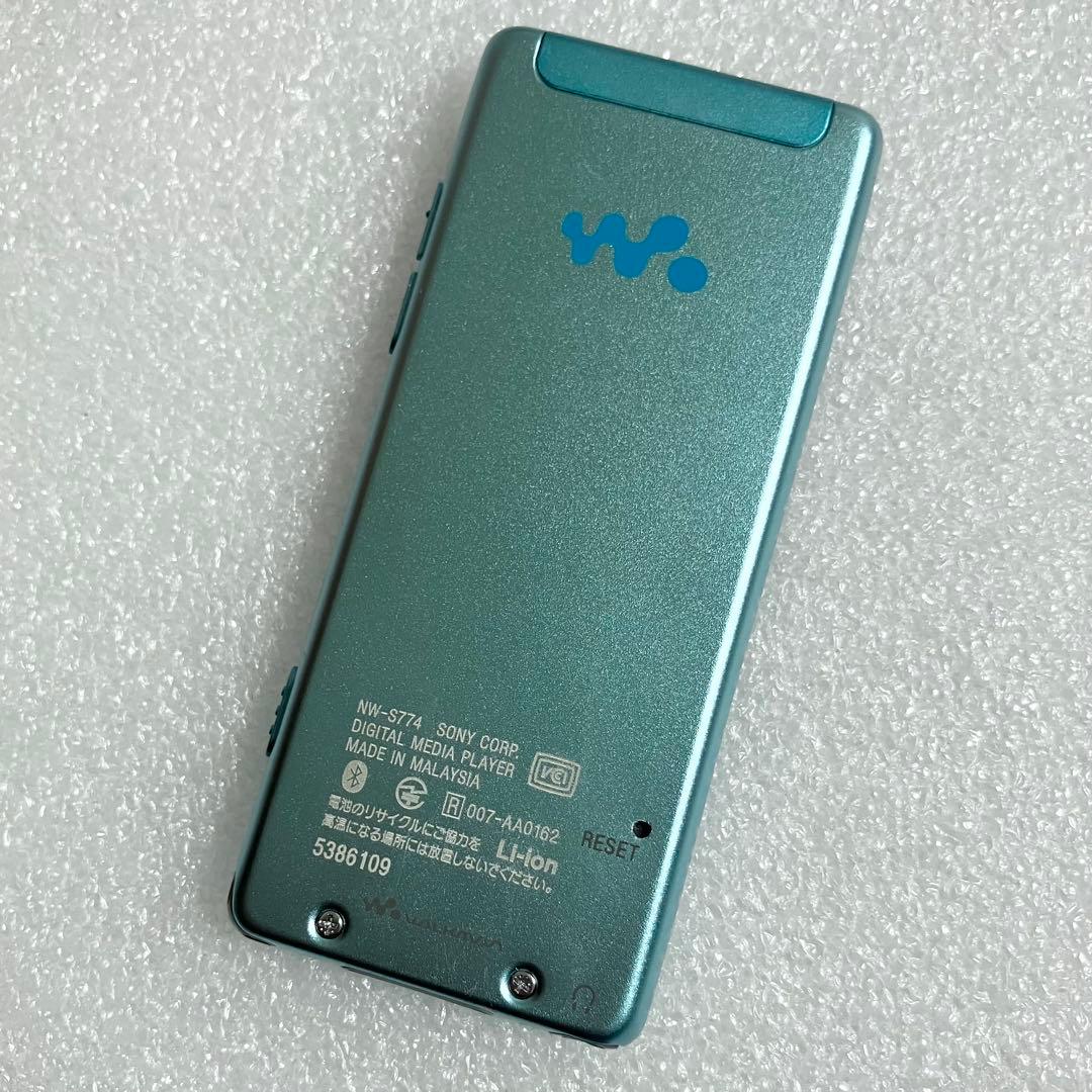 【超美品　バッテリー良好】　ソニー ウォークマン　NW-S774 8GB あお