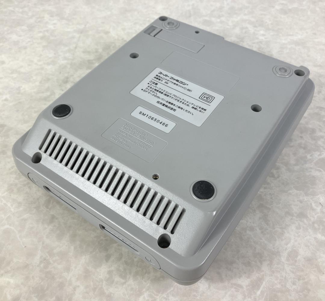極美品 当時モノ☆スーパーファミコン 本体 附属品付き 後期
