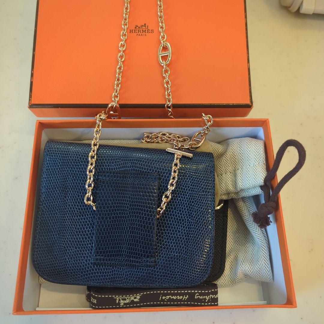 最終価格！美品【HERMES】エルメス 2024年コンスタンススリム リザード