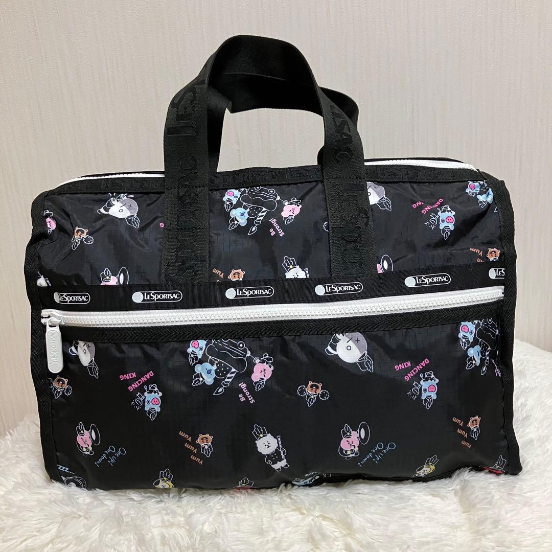 【新品級】BT21 レスポートサックBTS ボストンバック LeSportsac