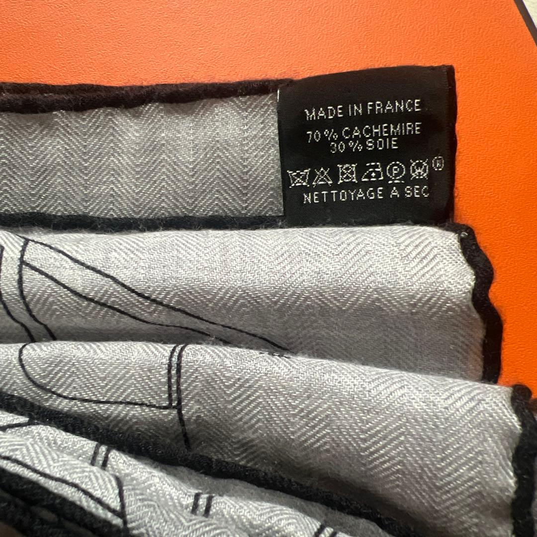 最終価格　美品　HERMES カレH100 ペルミ・ドゥ・コンストリュイール