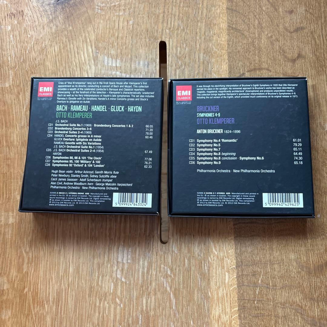 オットー・クレンペラー クラシックCD BOXセット　6セット44CD