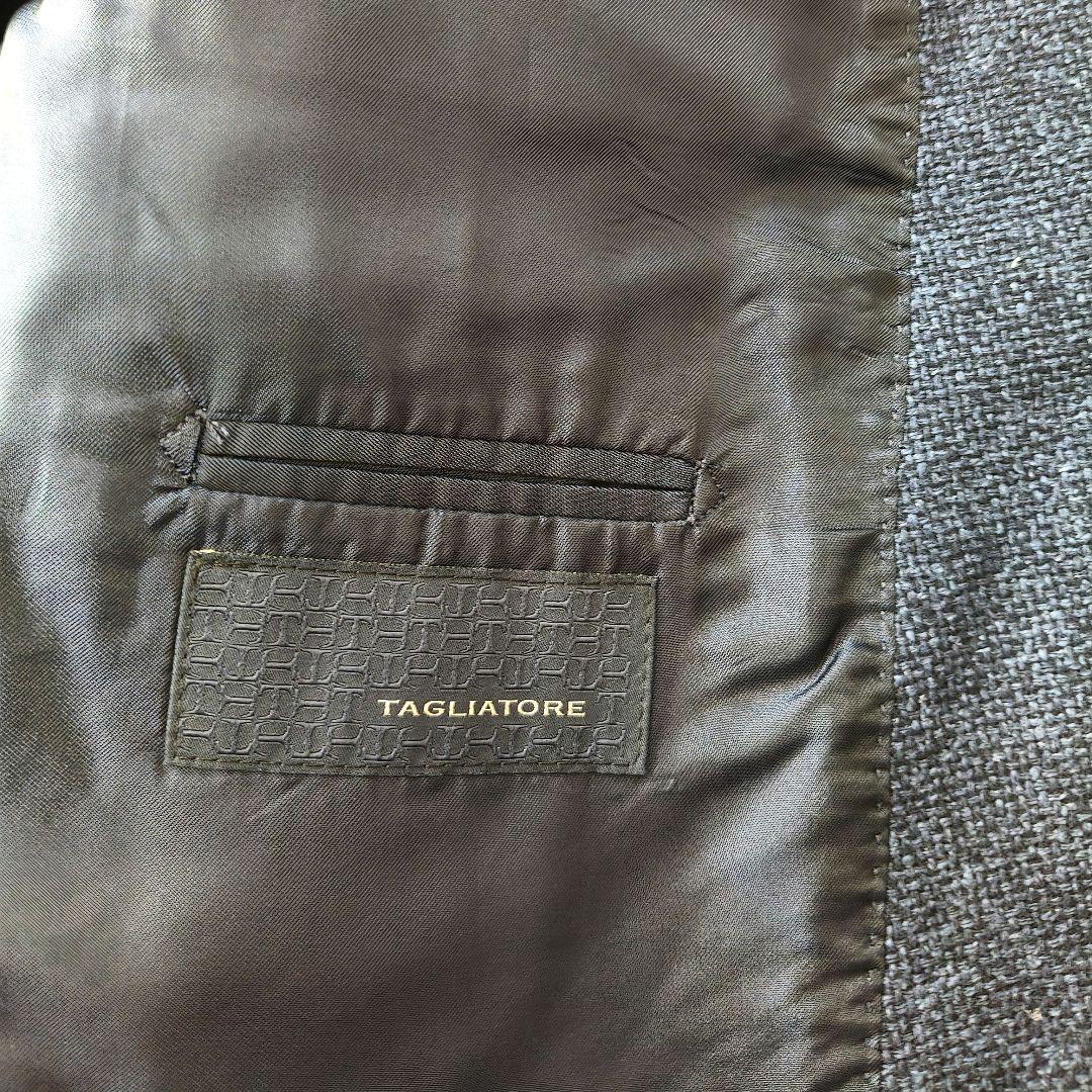 ゴルゴ様　TAGLIATORE ネイビー ダブル ジャケット