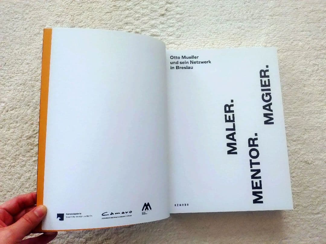 オットー・ミュラー Mueller Maler. Mentor. Magier.