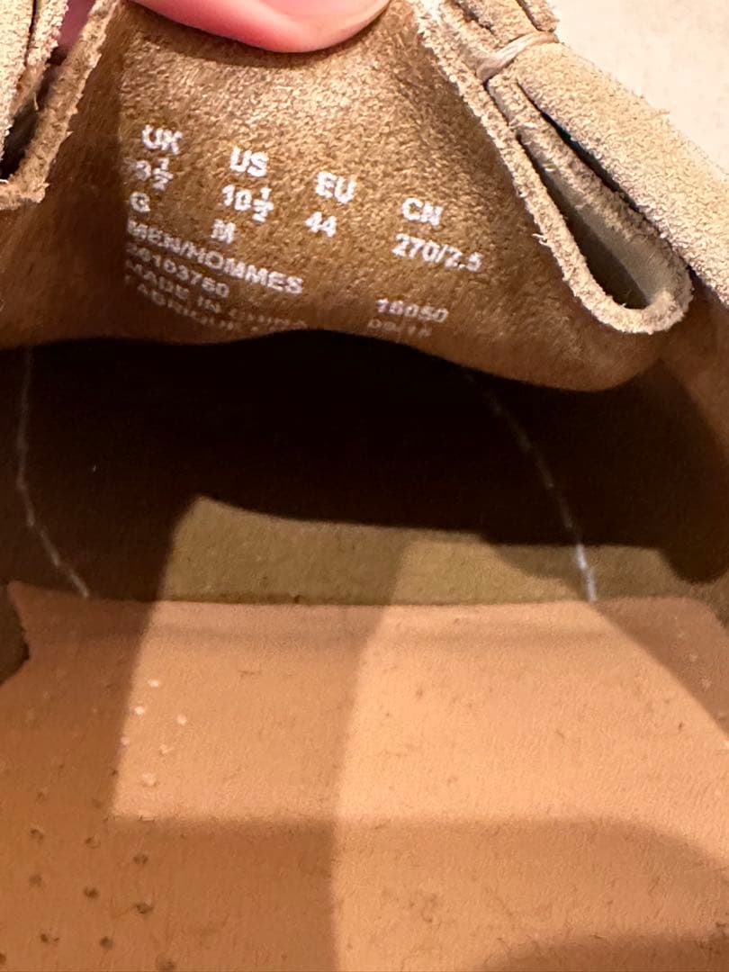Clarks クラークス　ワラビー　ベージュ　サンド