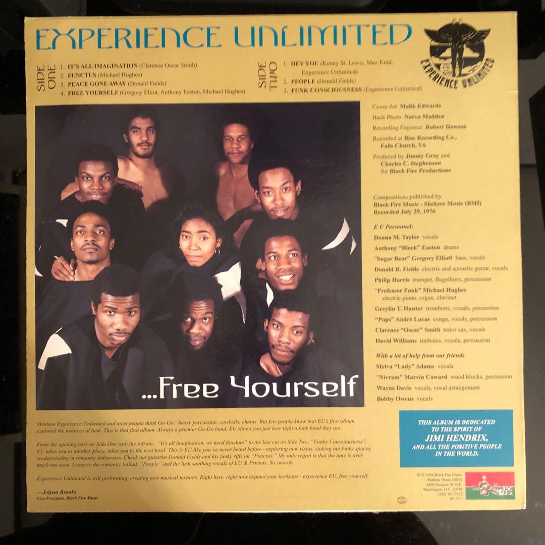 EXPERIENCE UNLIMITED/Free Yourself/レコード
