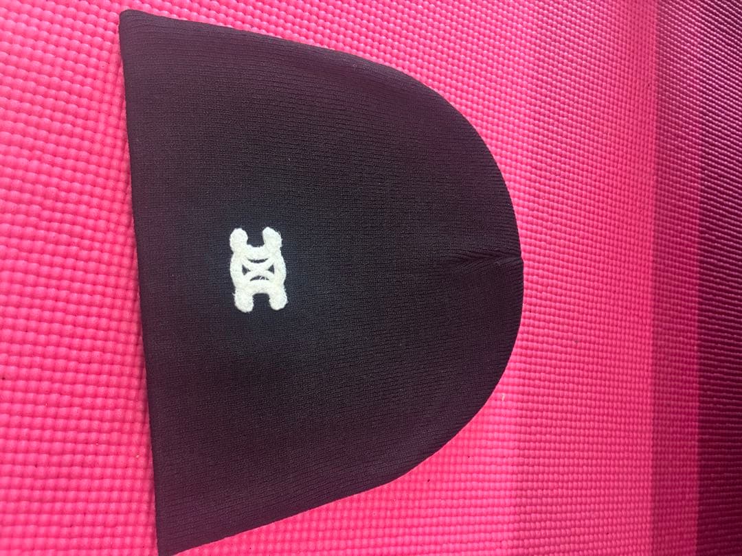 CELINE 　ニット帽　ブラック