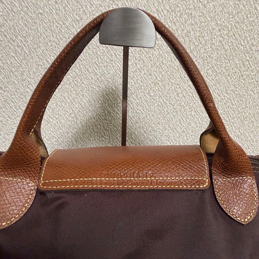 新品未使用✨️ Longchamp ボストンバッグ ブラウン レザー ロンシャン