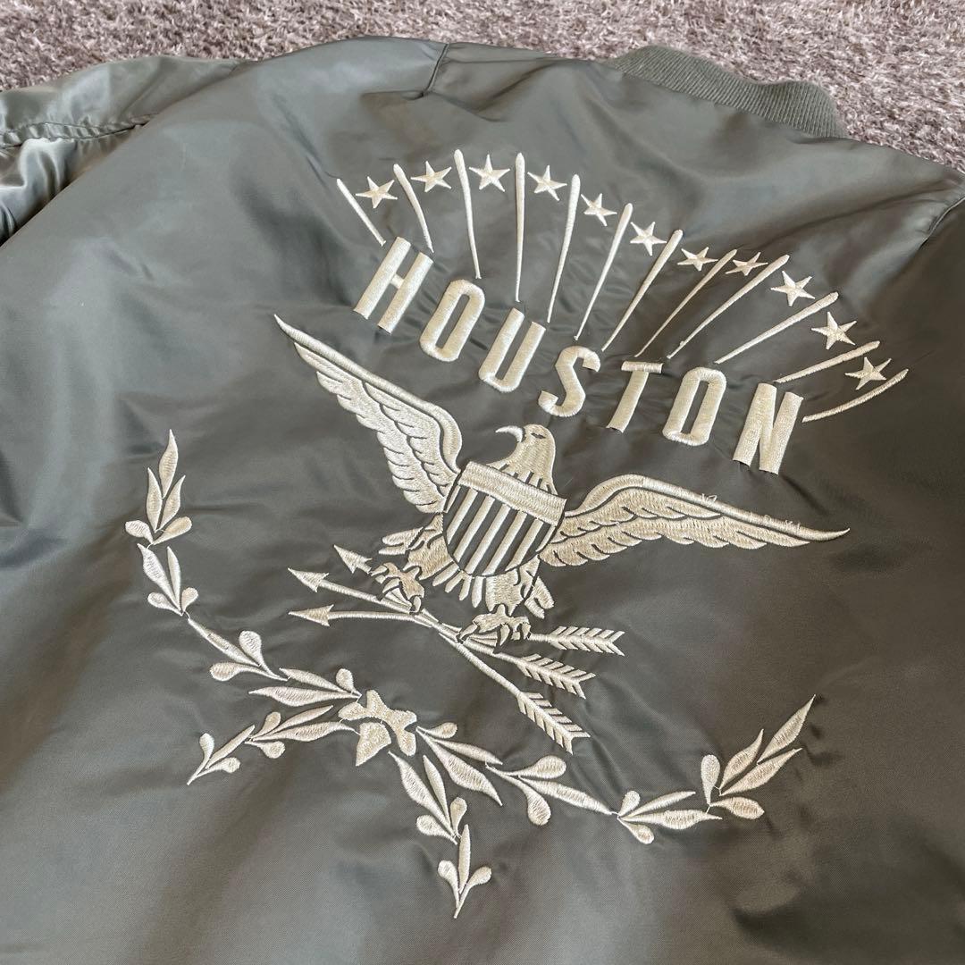 【専十郎】HOUSTON ヒューストン MA-1 ミリタリージャケット