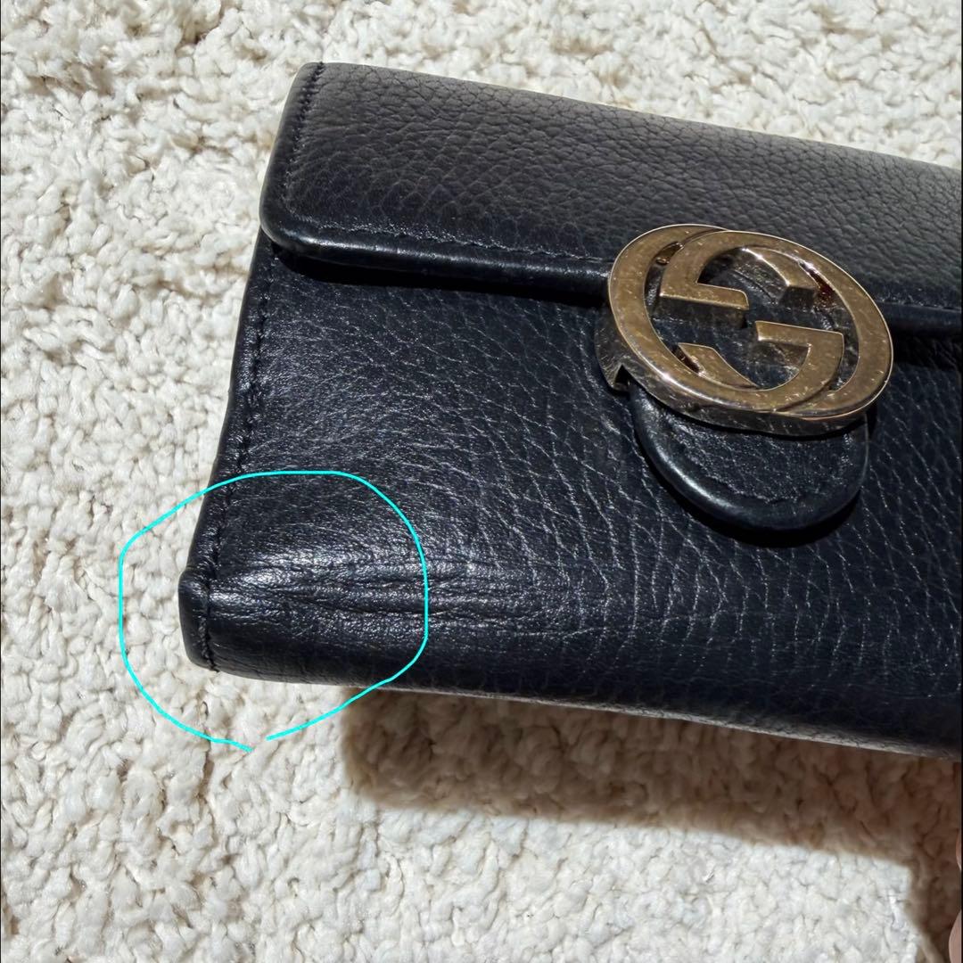 GUCCI 黒　財布