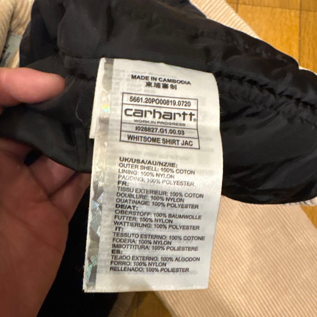 CARHARTT WIP Whitsome Shirt Jacket ベージュ