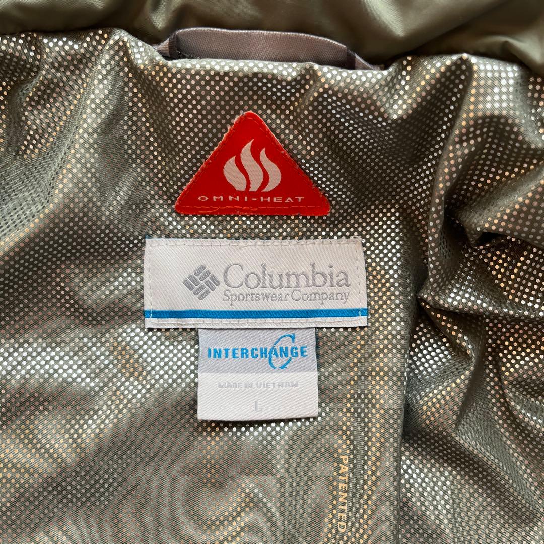 Columbia ジュニア スキーウェア 上下 L オムニヒート　迷彩柄