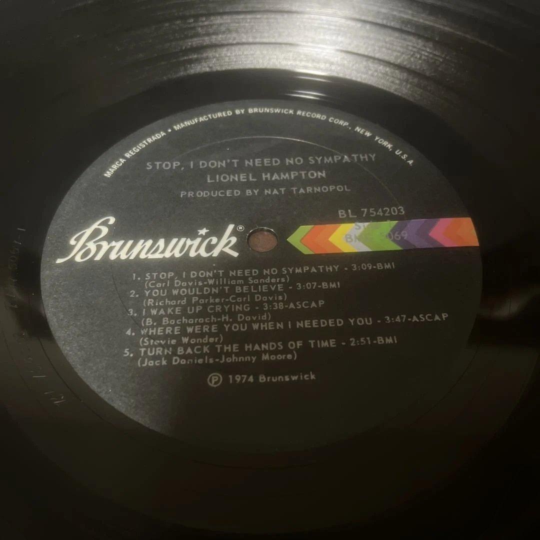 LIONEL HAMPTON / Stop! I Don't 〜 LP