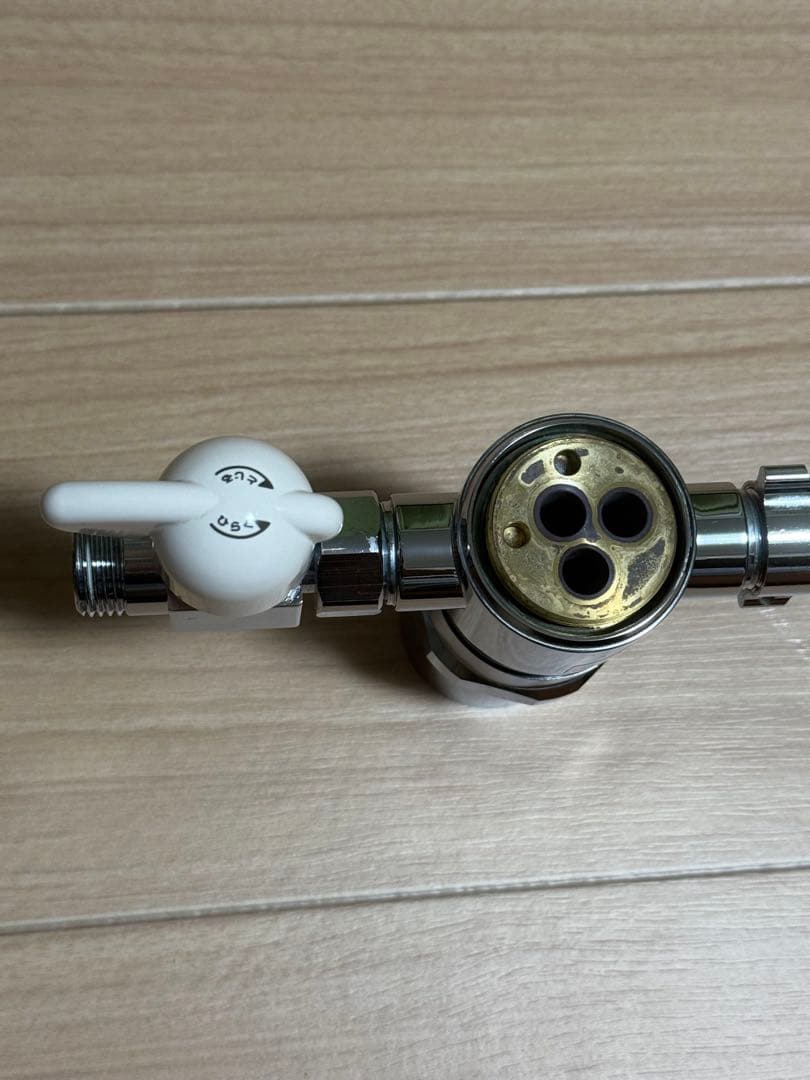 SANEI B98-AU5 シングル混合栓分岐アダプター　中古品