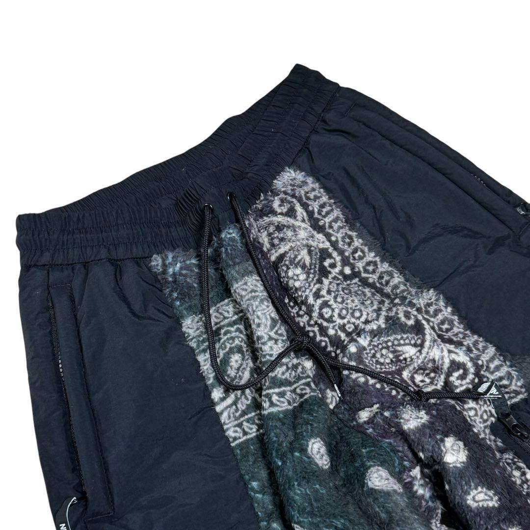 新品★ NEIGHBORHOOD バンダナ フリース パンツ ブラック S
