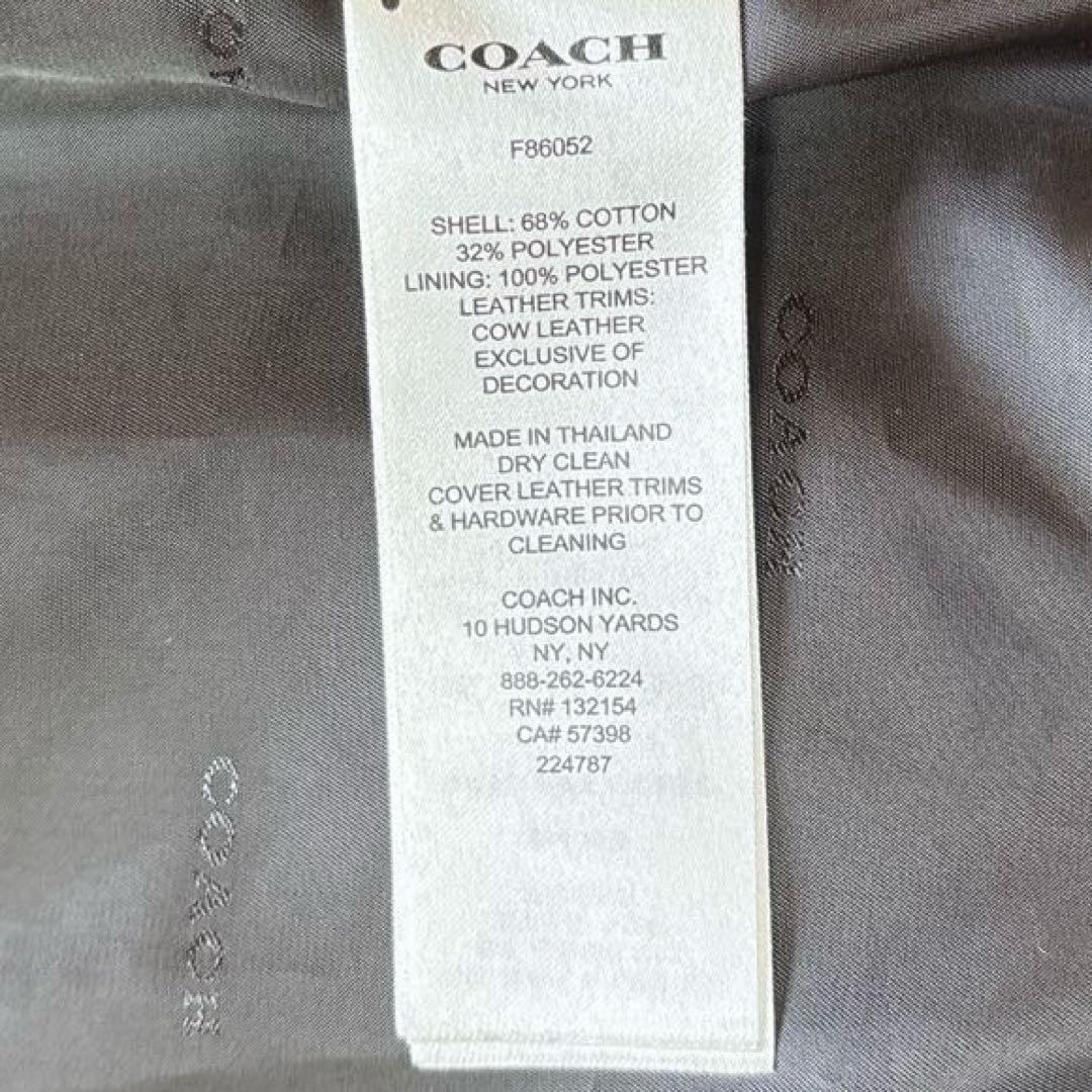 美品 COACH トレンチコート ベージュ S相当 ベルト付 上品