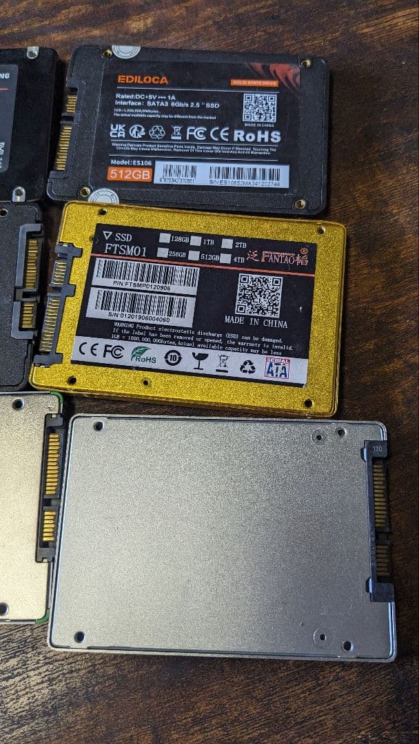 SSD 6枚 セット