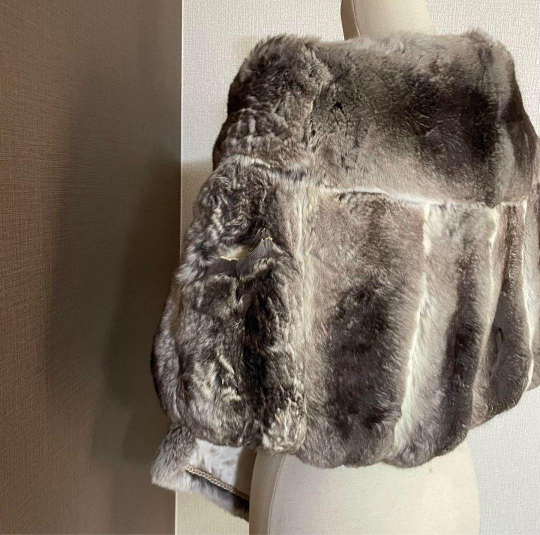 EMPRESS CHINCHILLA ファージャケット　ストール　リアルファー