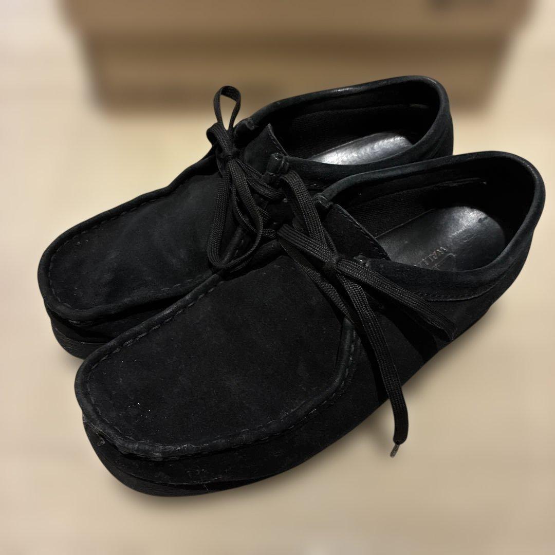 Clarks ブラック モカシン 靴