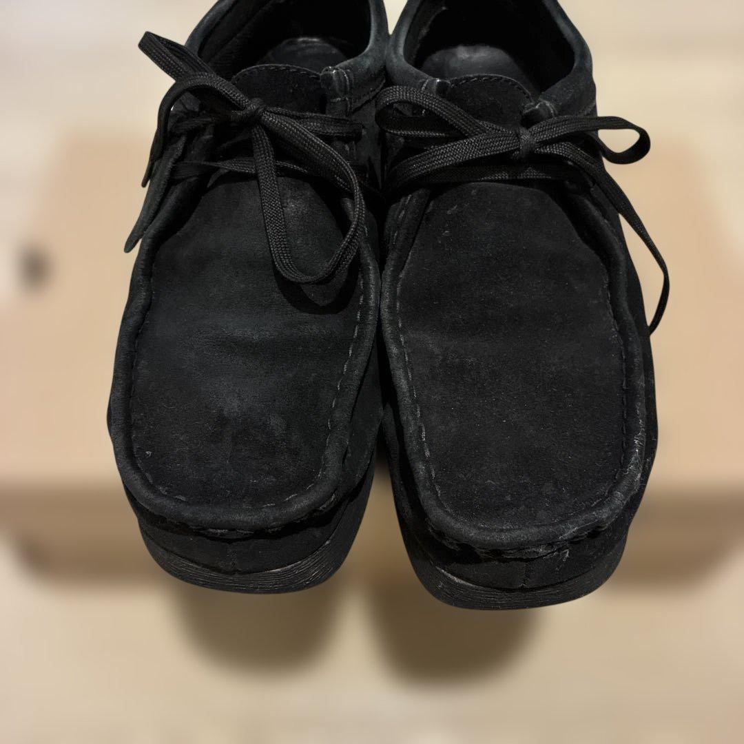 Clarks ブラック モカシン 靴