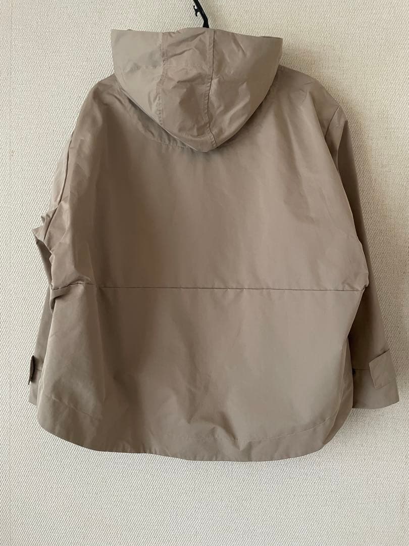 【美品】♡IENA テントラインフードブルゾン（ベージュ）♡