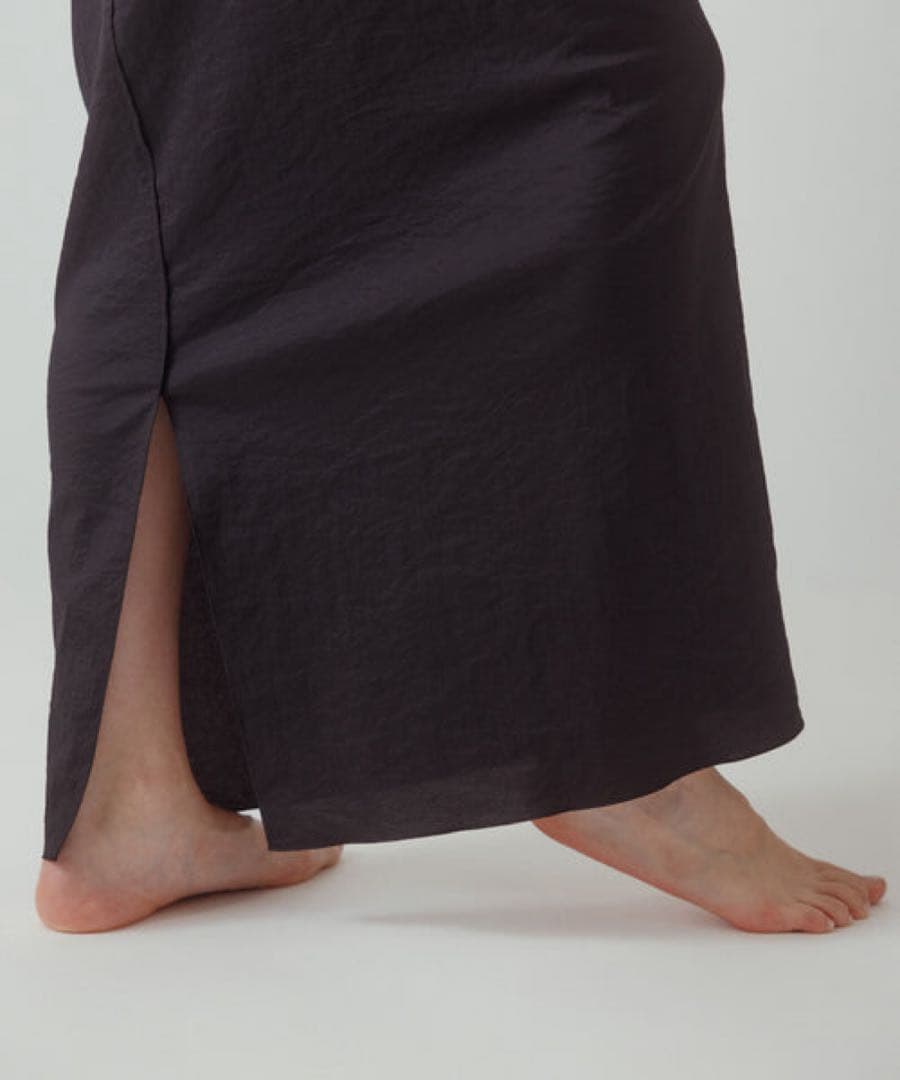 【yo BIOTOP】ヨービオトープ　シアータイトスカート　サイズ0 ブラック