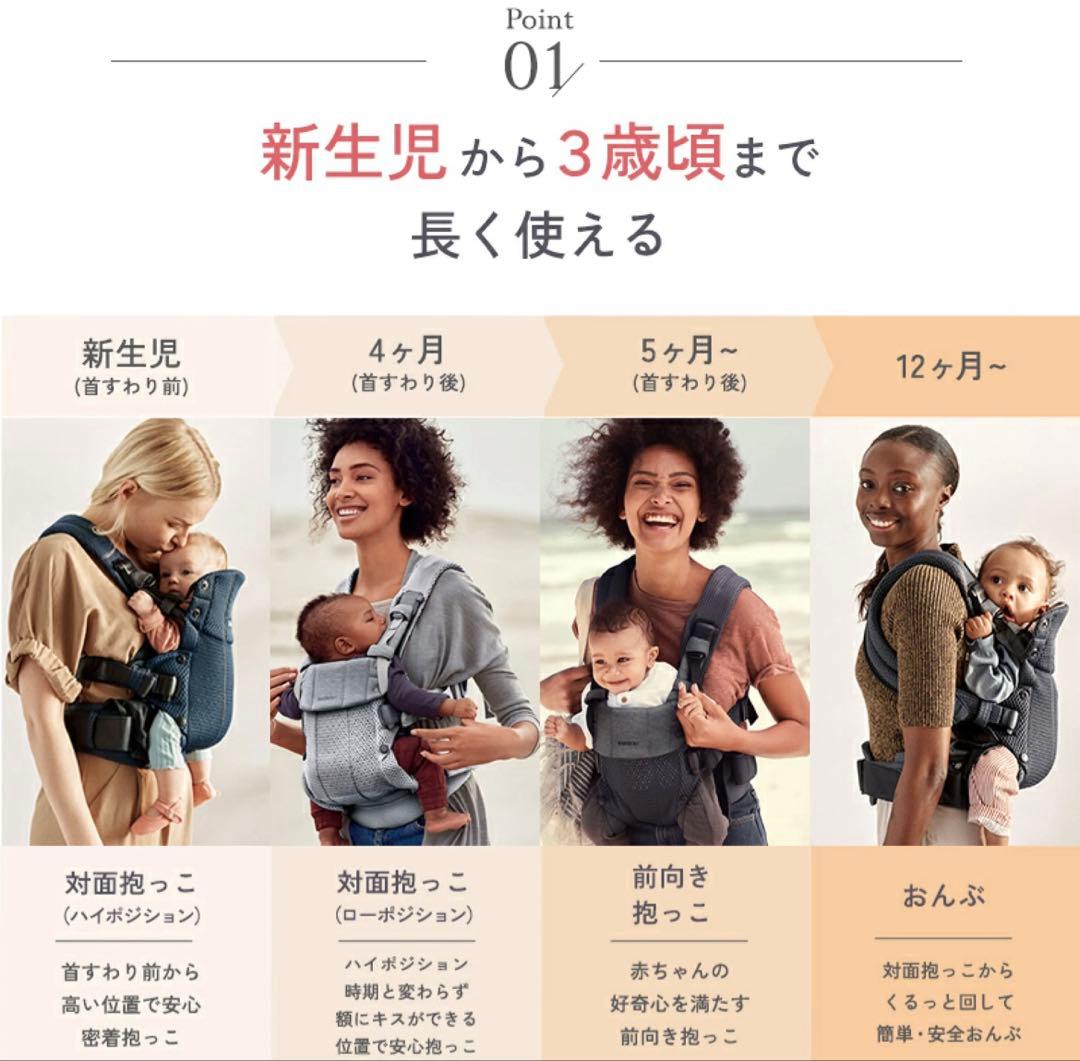 ベビービョルン　ハーモニー　harmony ブラック
