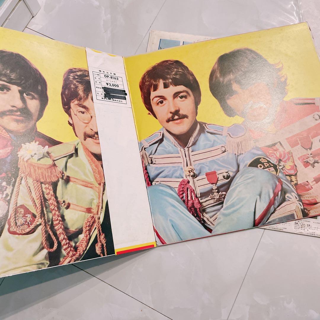 ビートルズ　イギリス　赤盤　レコード
