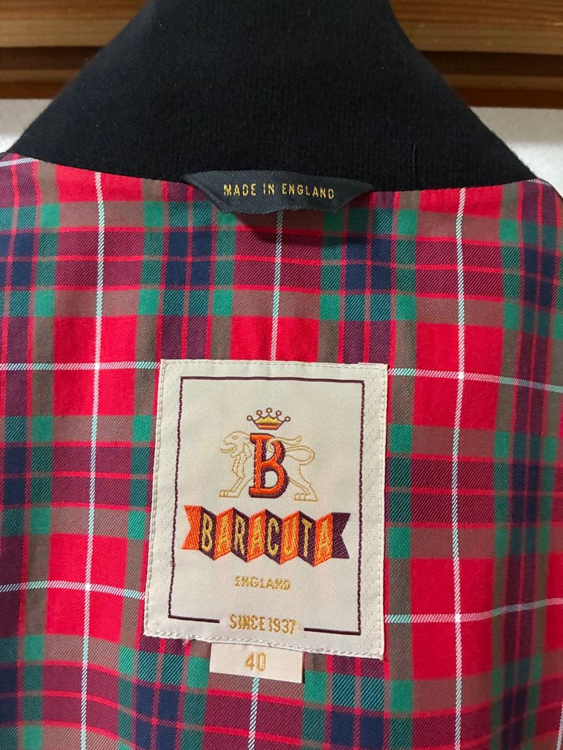 ✨美品✨ BARACUTA G9 ハリントンジャケット サイズ40 英国製