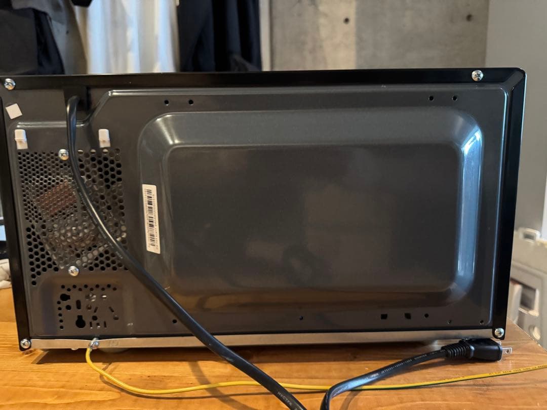 アイリスオーヤマ 電子レンジPMG-T179 ヘルツフリー 17L ブラック