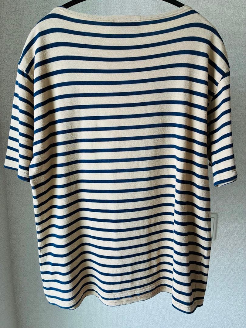 SAINT JAMES セントジェームス T6 ウェッソン ベージュ ネイビー