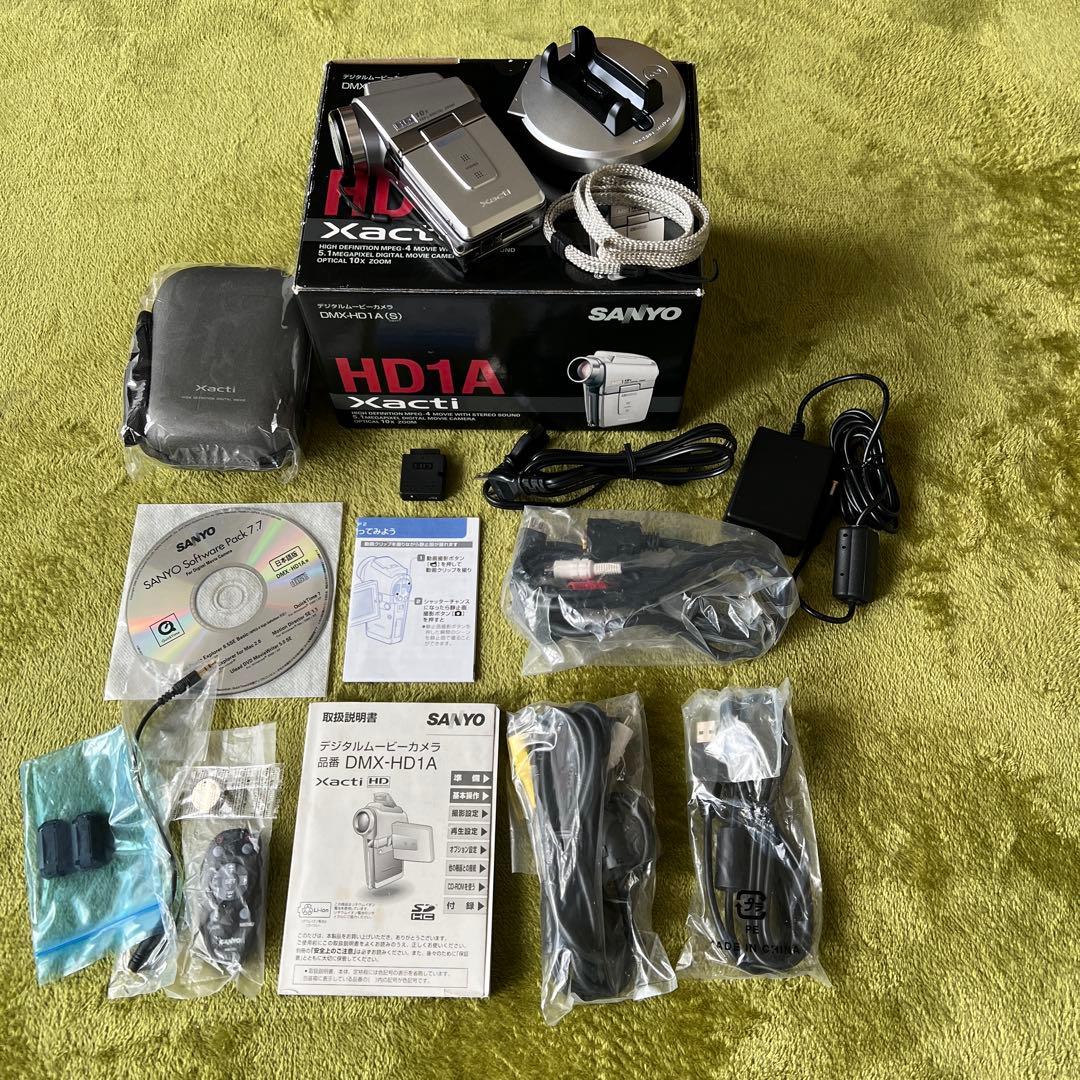 xacti HD 10x ビデオカメラ本体