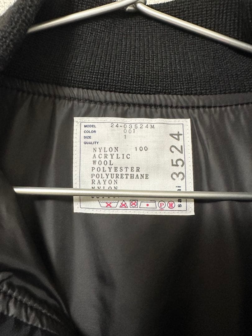 未使用品 sacai 24AW GONZ bomber JACKET 1