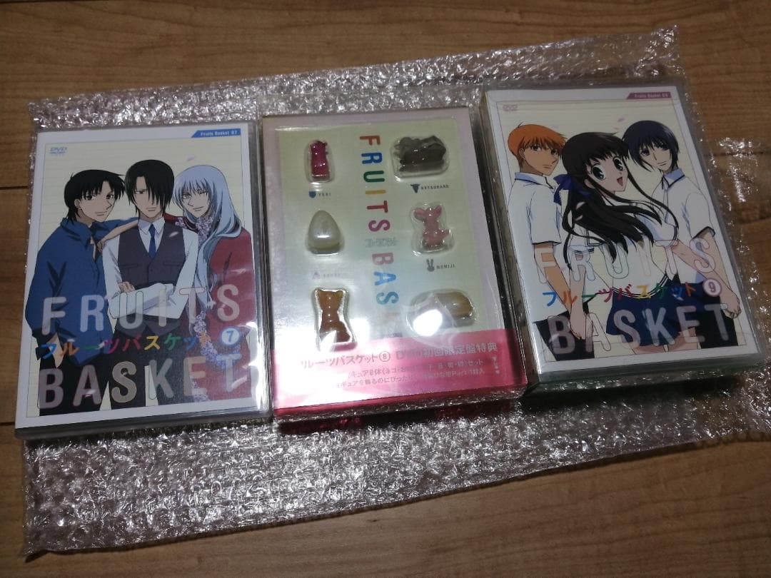 アニメフルーツバスケットDVD7～9