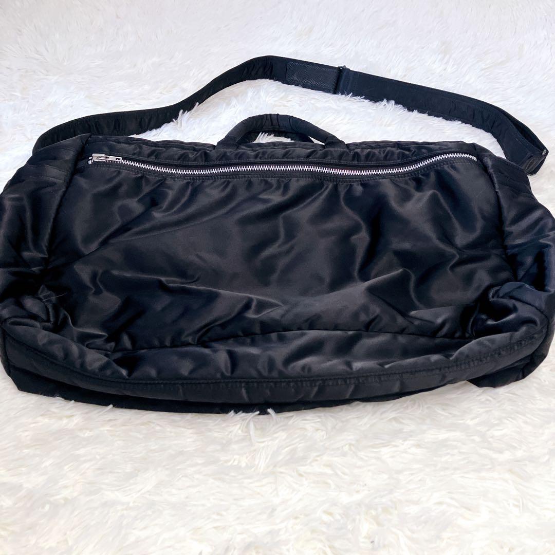 美品✨PORTER タンカー ボストンバッグ 2way 大容量　黒　ブラック